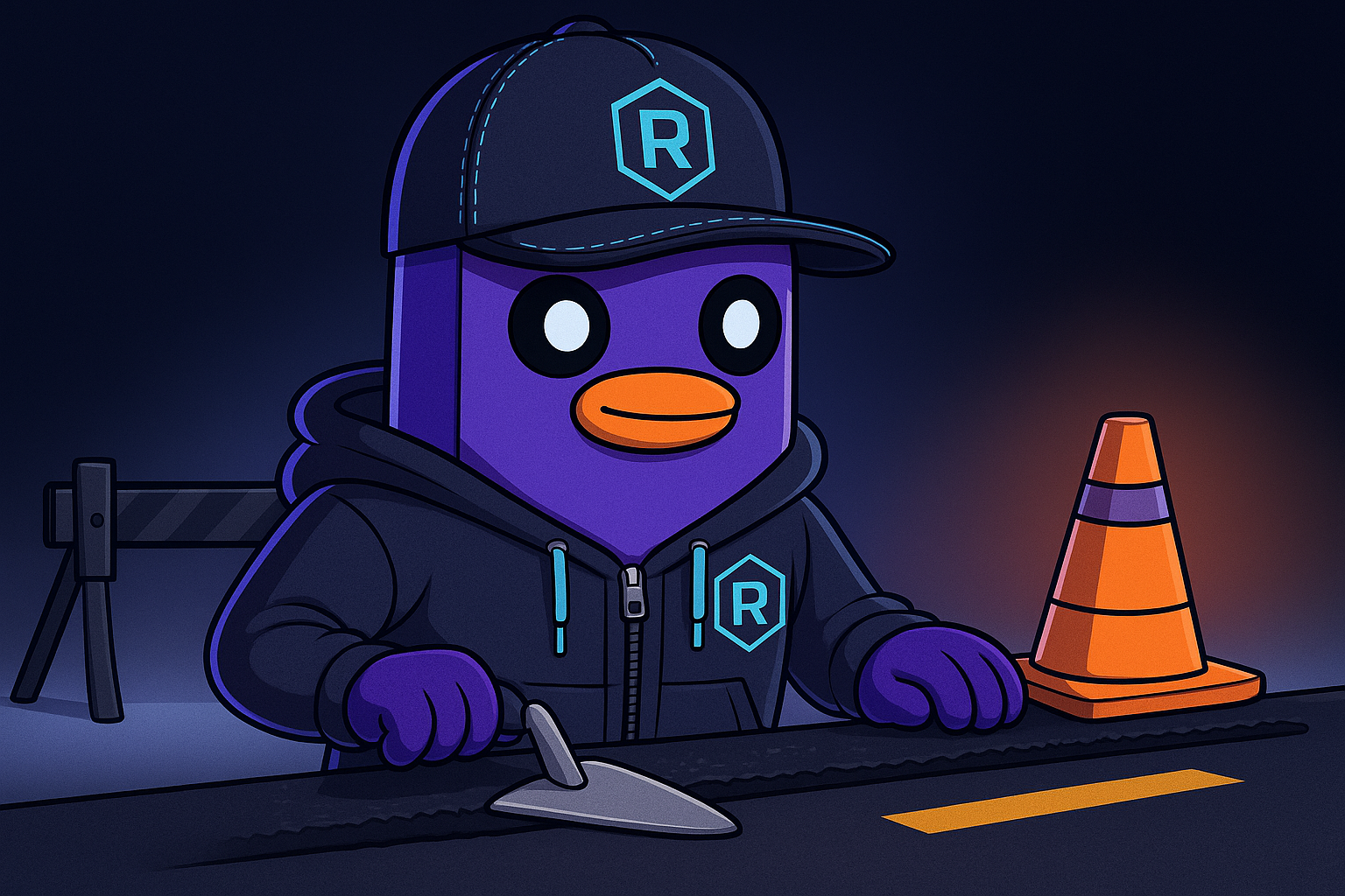 RayGuy building a road placeholder